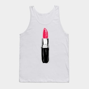 Red lipstick Tank Top